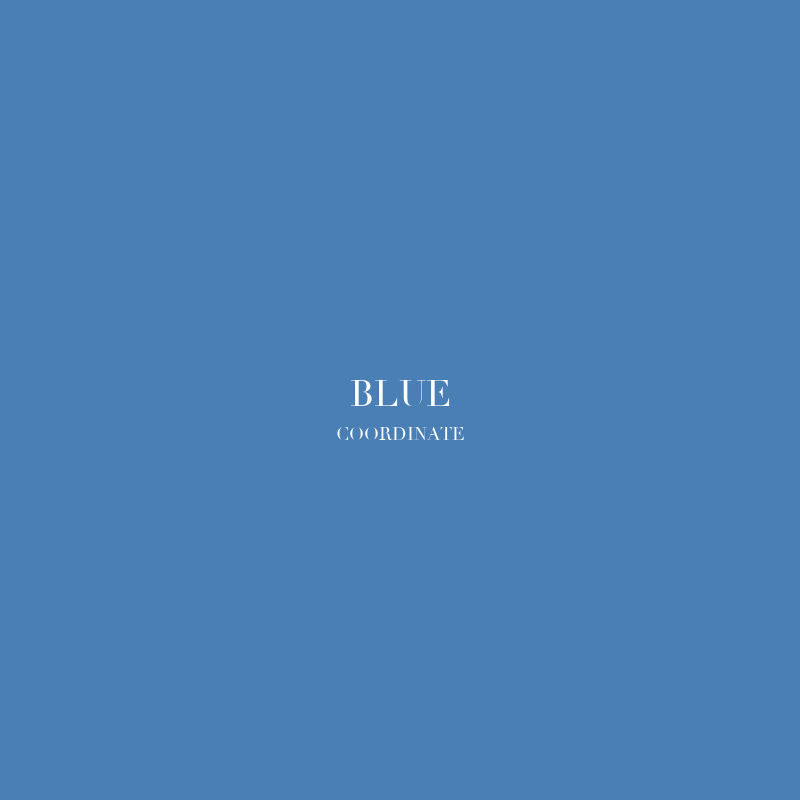 Coordinate - Blue
