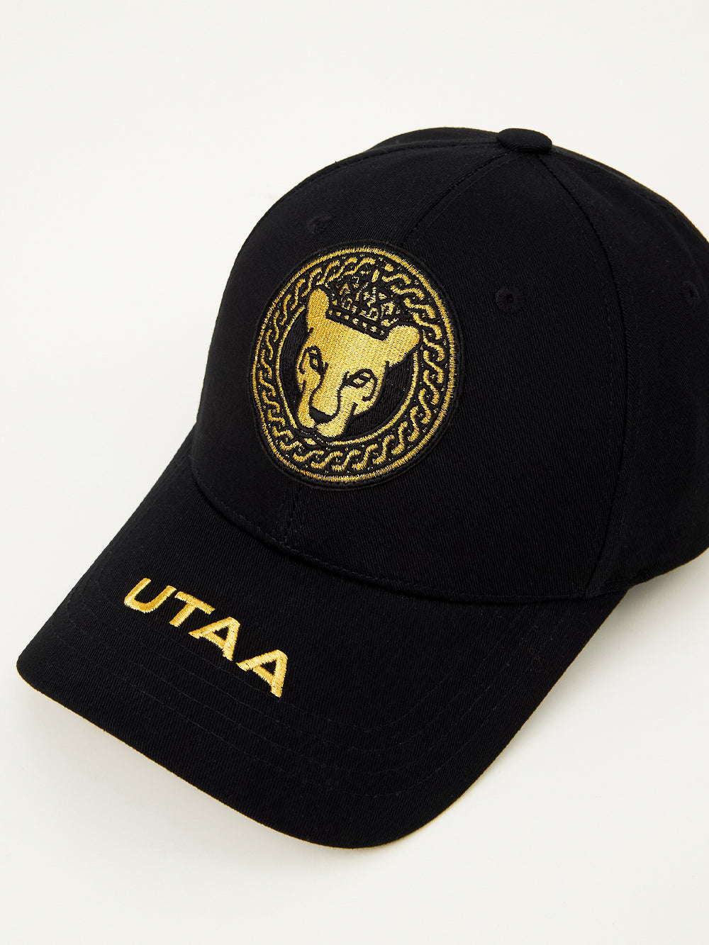 UTAA ギルトリングパンサーユナイテッドワッペンキャップ ブラック