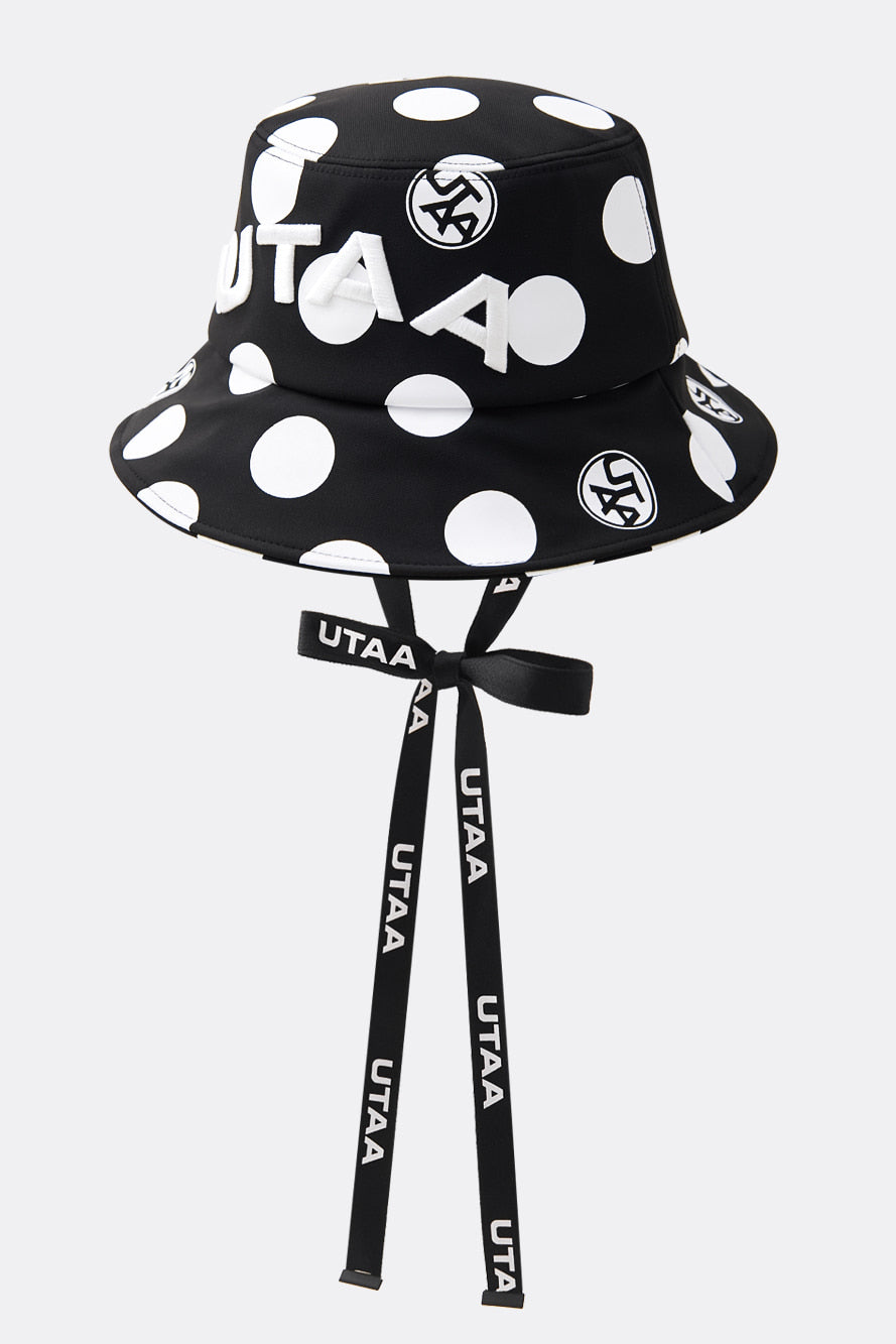 UTAA オーブファンシーボールドロゴバケットハット ブラック : Women's