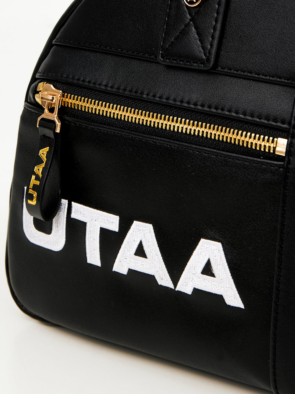 UTAA ギルトリングパッチワークトートバッグ ブラック