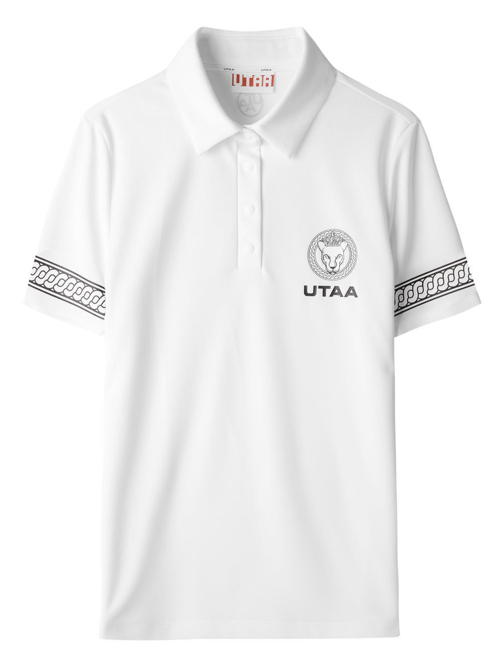 UTAA リングパンサーPK Tシャツ ホワイト:メンズ