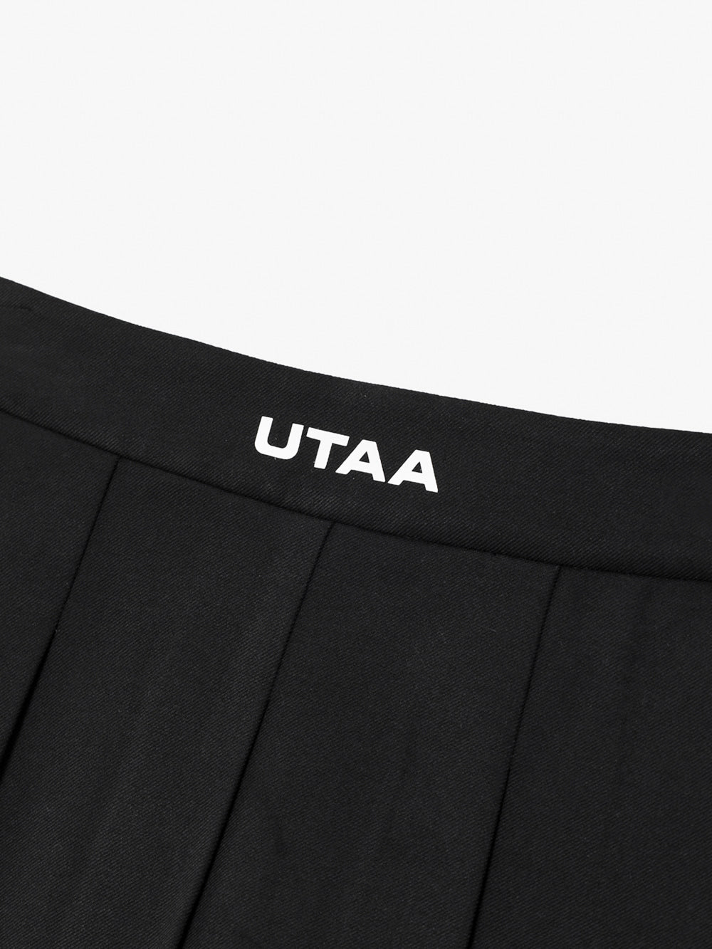 UTAA モノロゴ クラシックラップスカートパンツ ブラック