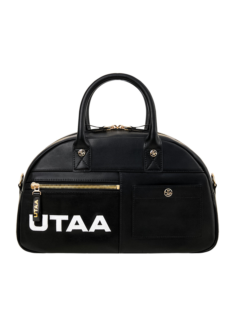 UTAA ギルトリングパッチワークトートバッグ ブラック