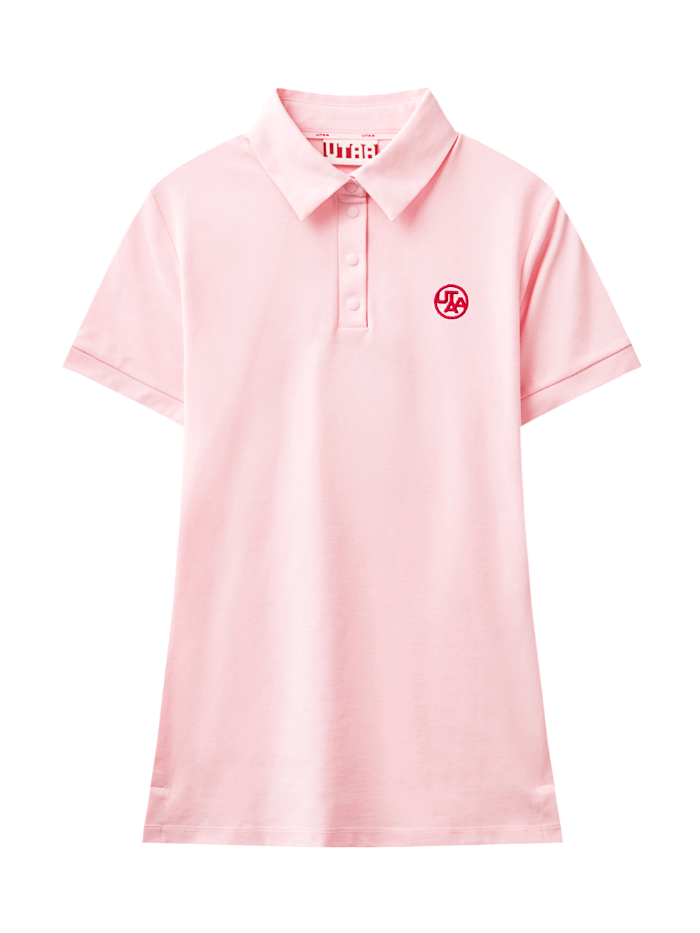UTAA デュアルテープミックスPK Tシャツ ライトピンク:レディース