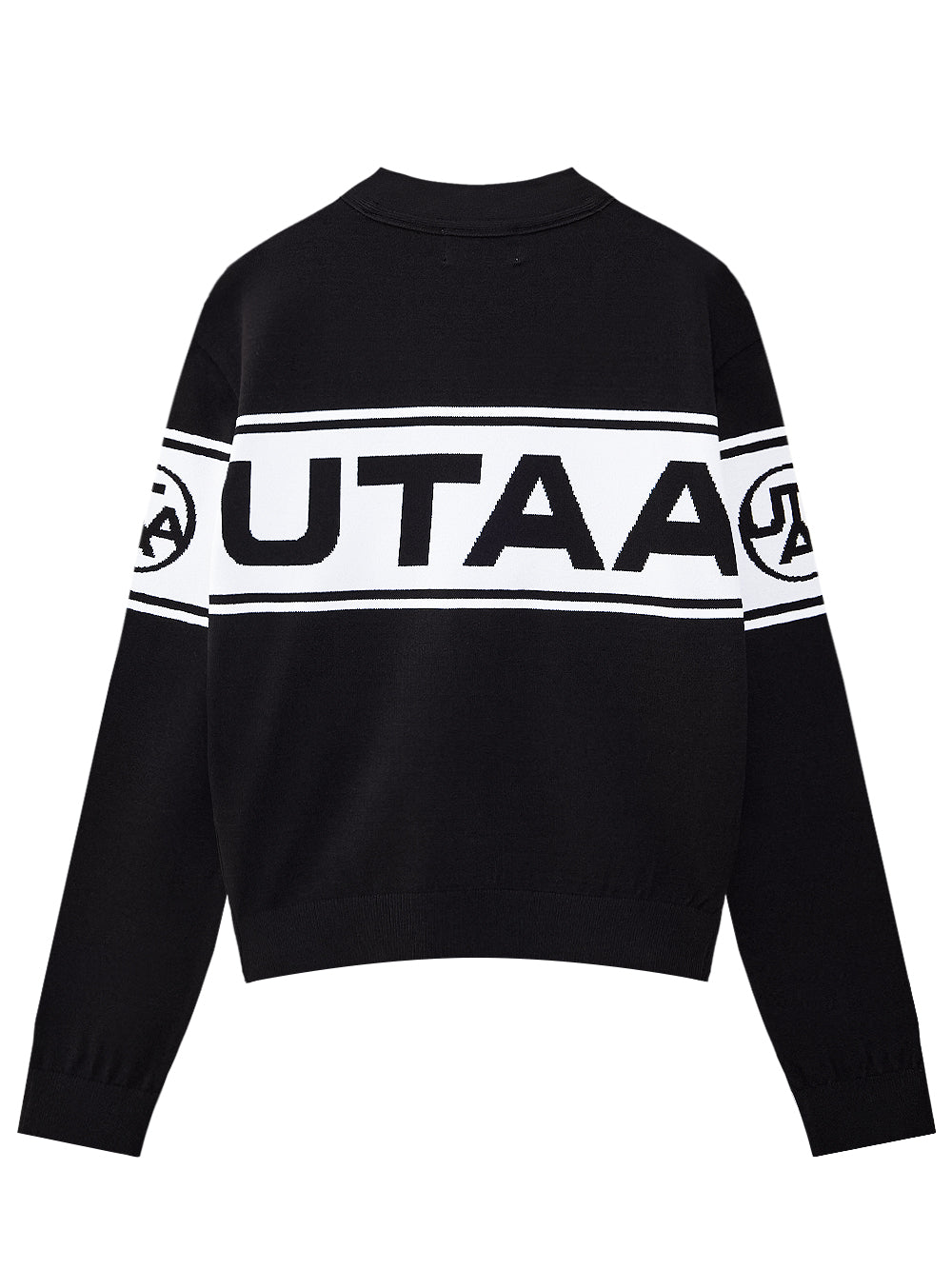 UTAA モノローグロゴニットカーディガン ブラック : Women's