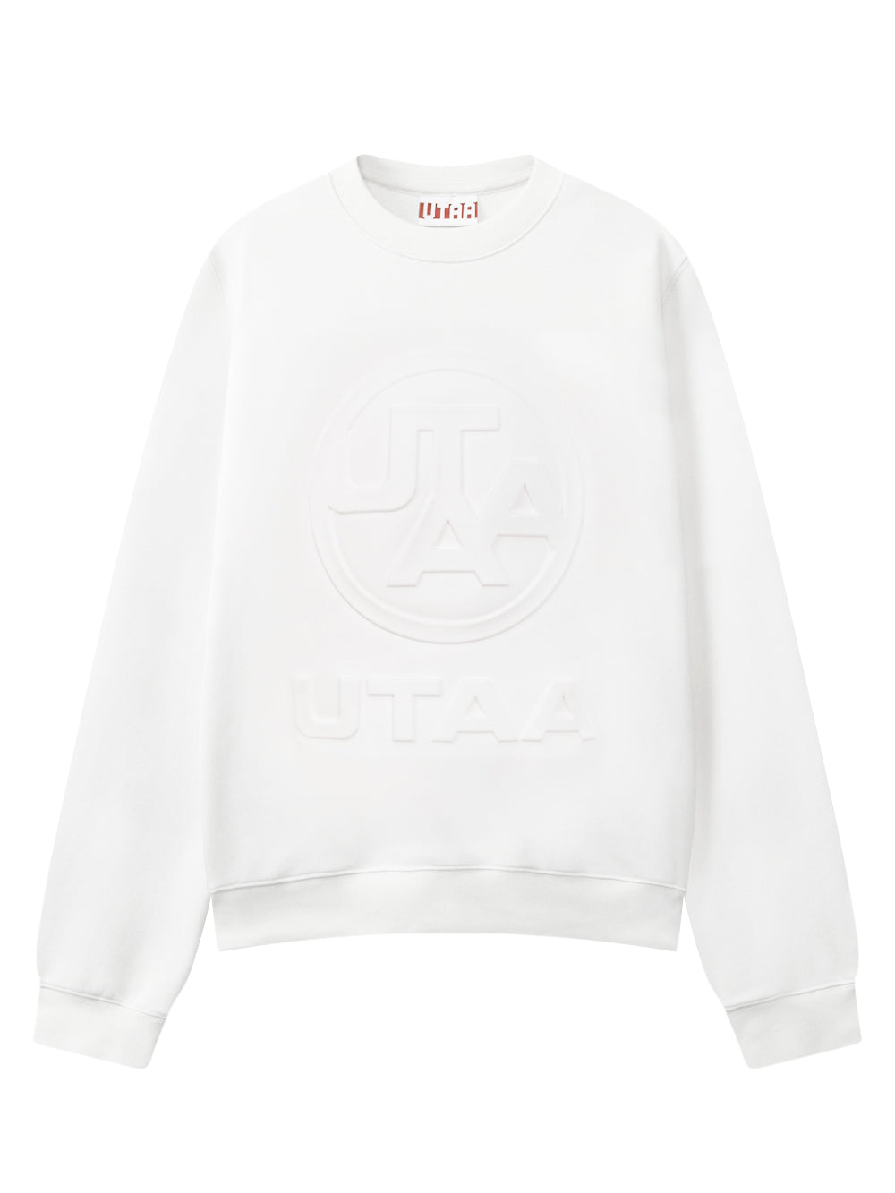UTAA コンツアーシンボルエンボスMTM ホワイト:レディース