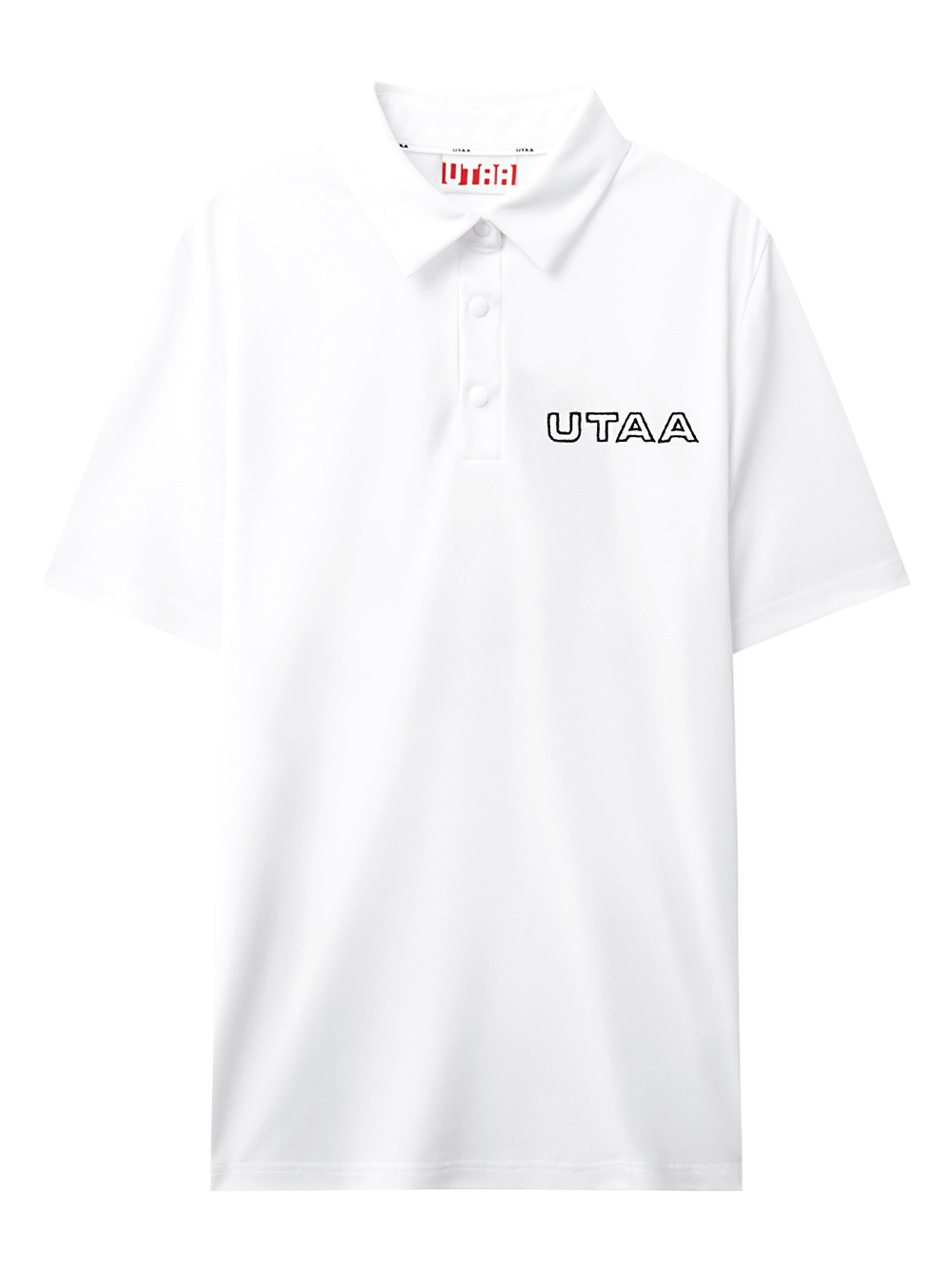 UTAA スクードリングパンサークレセントPK Tシャツ ホワイト:メンズ