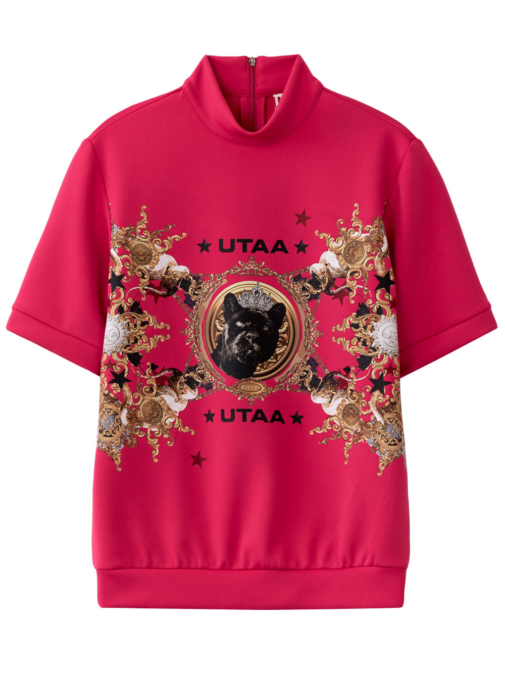 UTAA ライトメアネオタートルネックティー ピンク