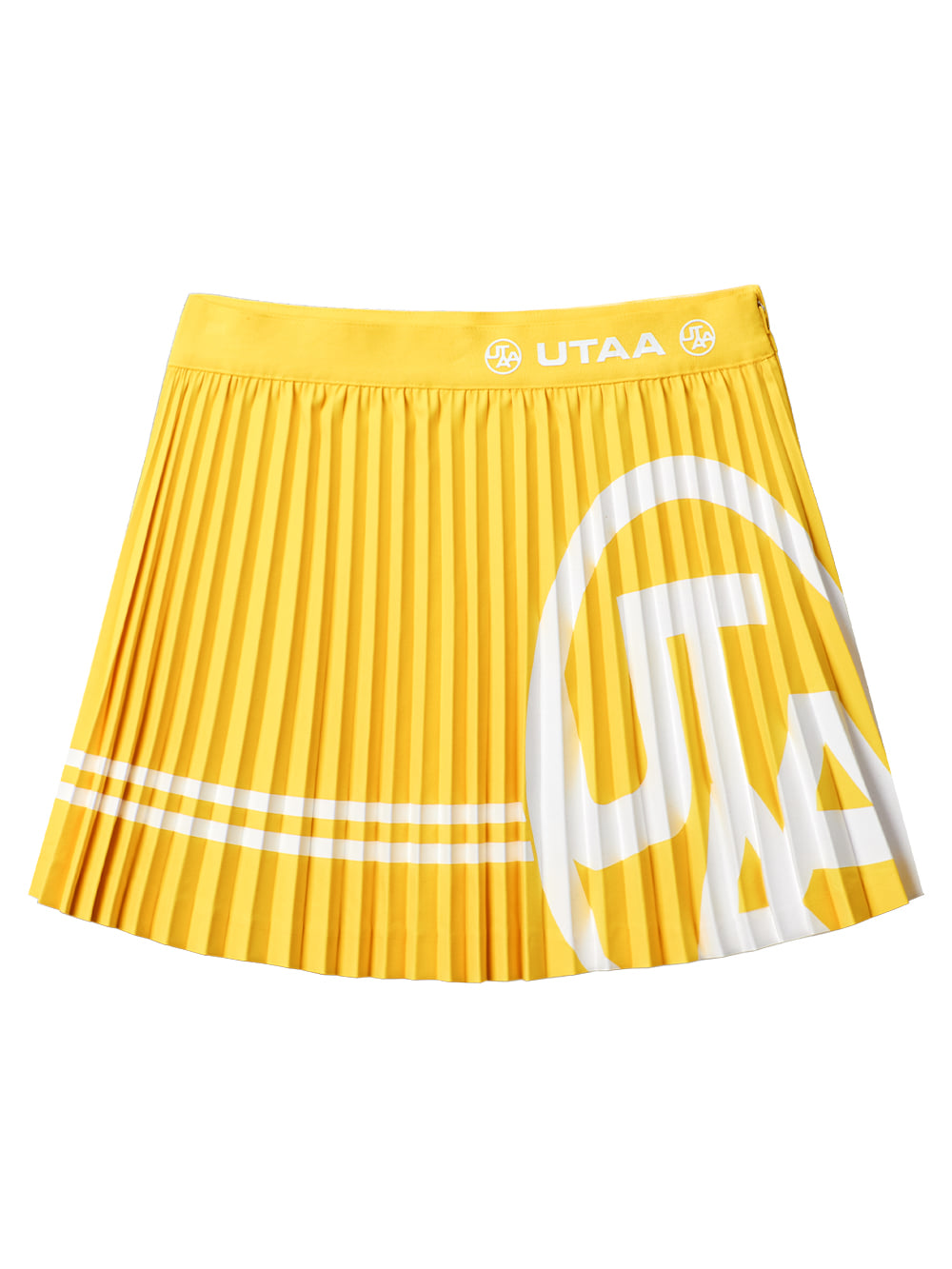 UTAA クリンクルラインシンボルスカート イエロー