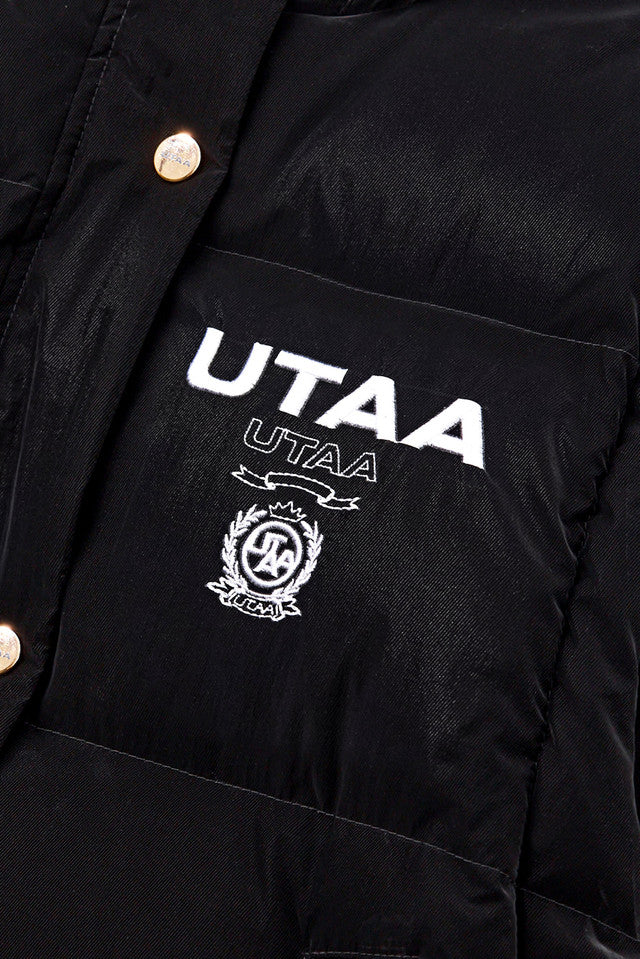 UTAA ローレルシンボルグロウツーウェイダウンジャンパー ブラック:レディース
