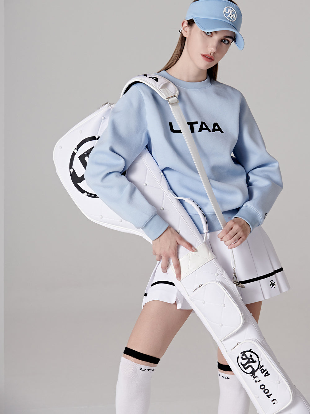 ユタ ダイヤキルティングハーフバッグ