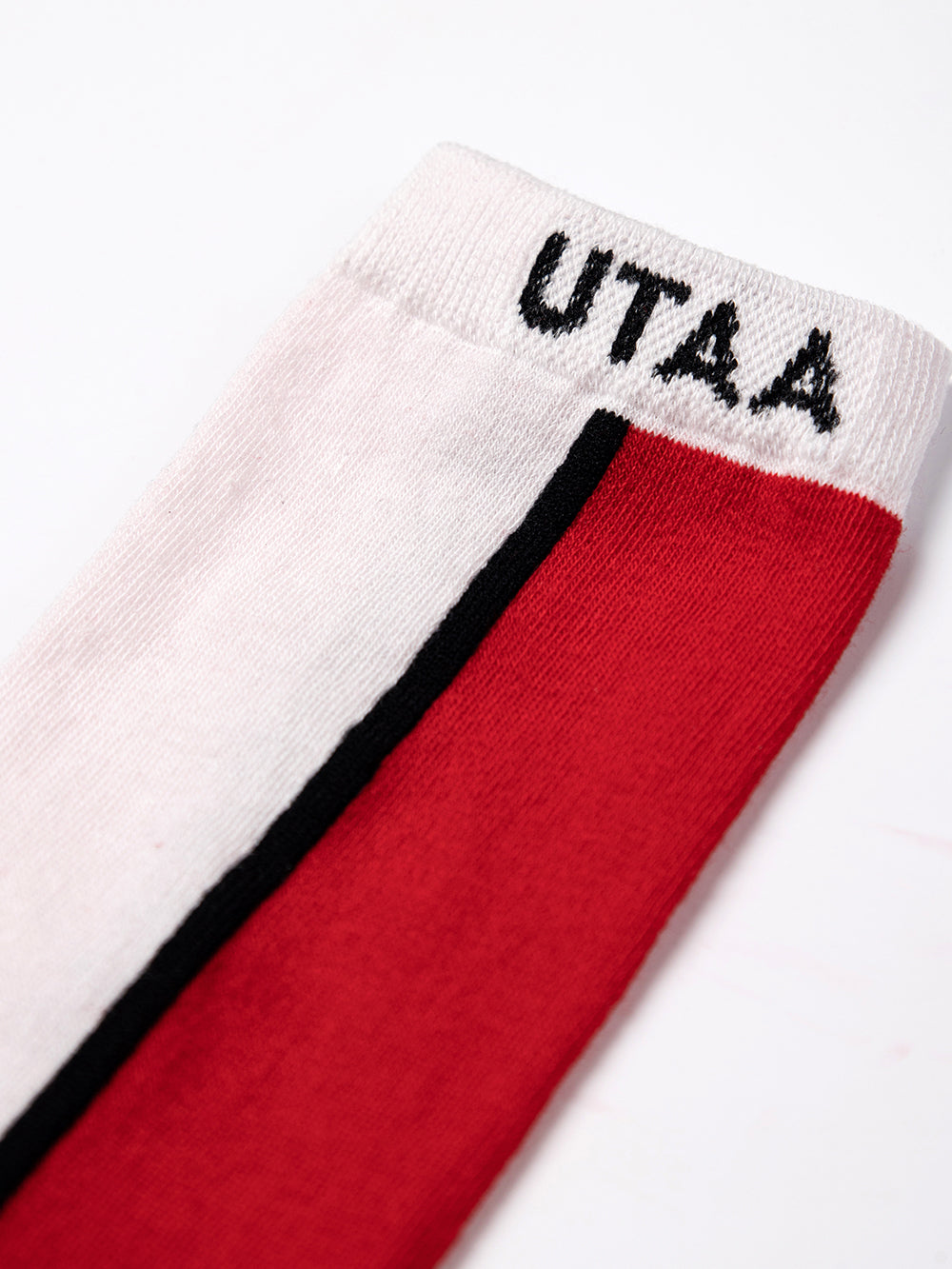 UTAA フォルテオーバーニーソックス レッド:レディース