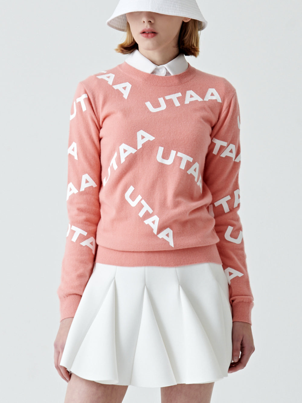 ユタ ロゴトラフィックニットプールオバー (女性用)