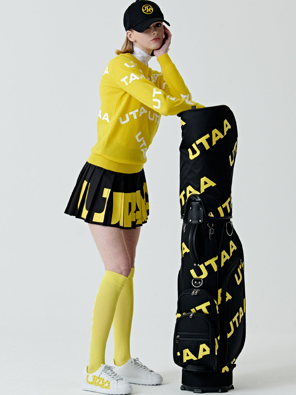 ユタ ロゴトラフィックニットプールオバー (女性用)