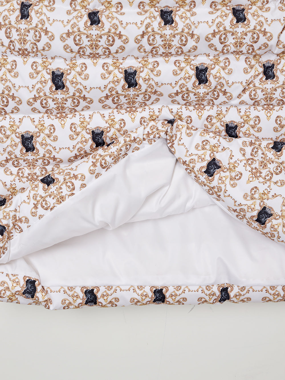 ユタ ドットパンサーダウンスカート