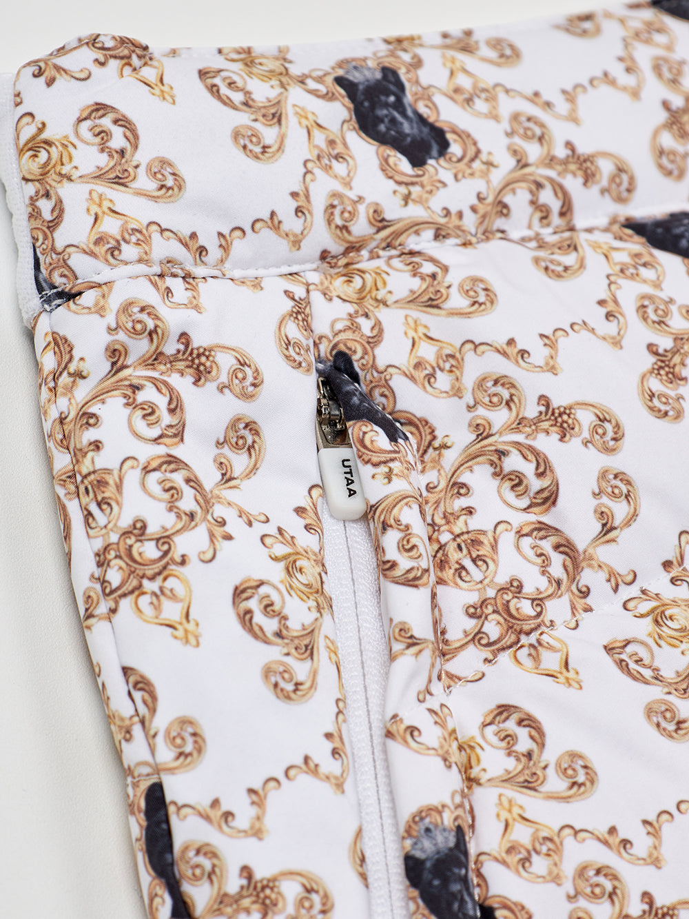 ユタ ドットパンサーダウンスカート