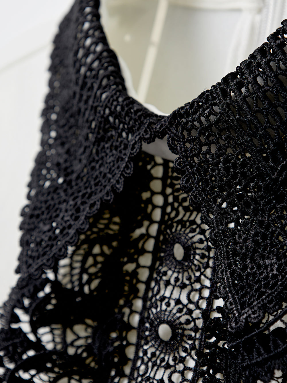 ユタ ノートルダムレースフレアPKスリーブ