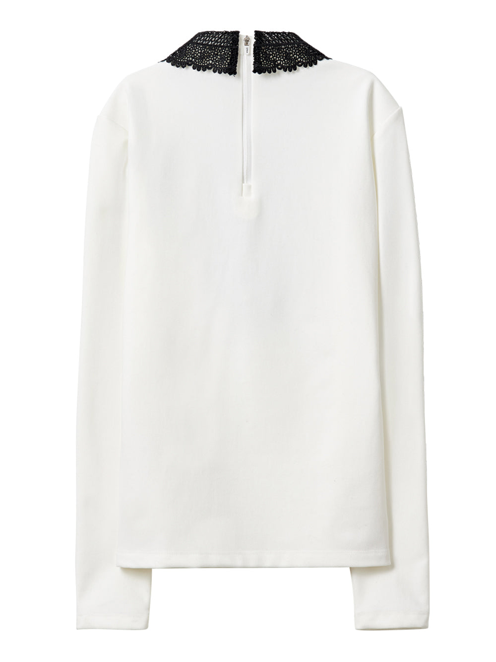 ユタ ノートルダムレースフレアPKスリーブ