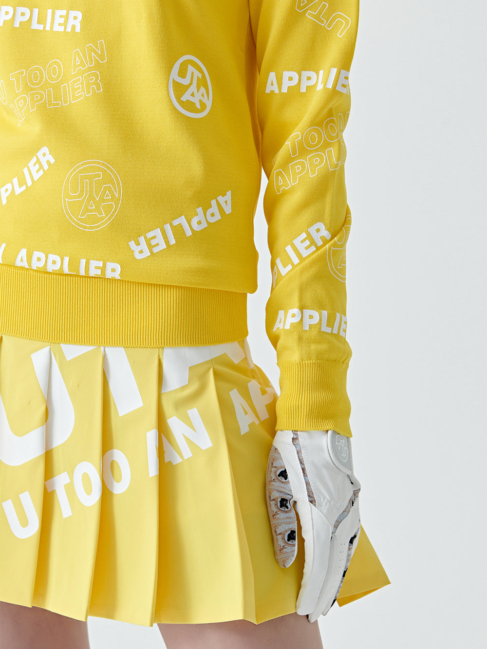 ユタ バウンスロゴファンスカート