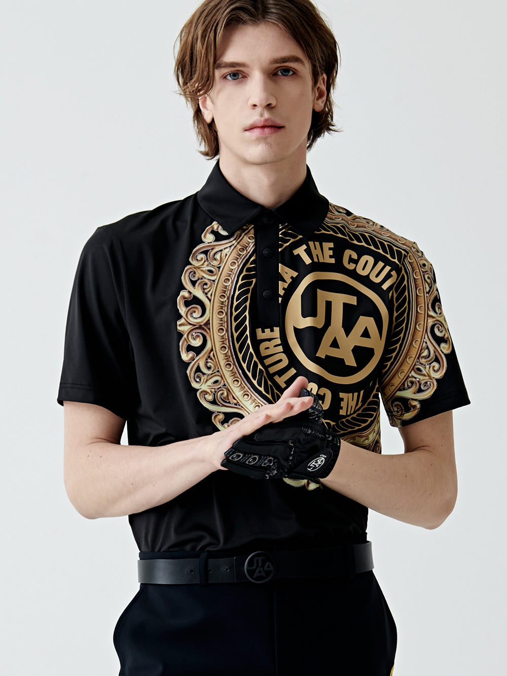 ユタ エンパイアサークルポロシャツ (男性用)