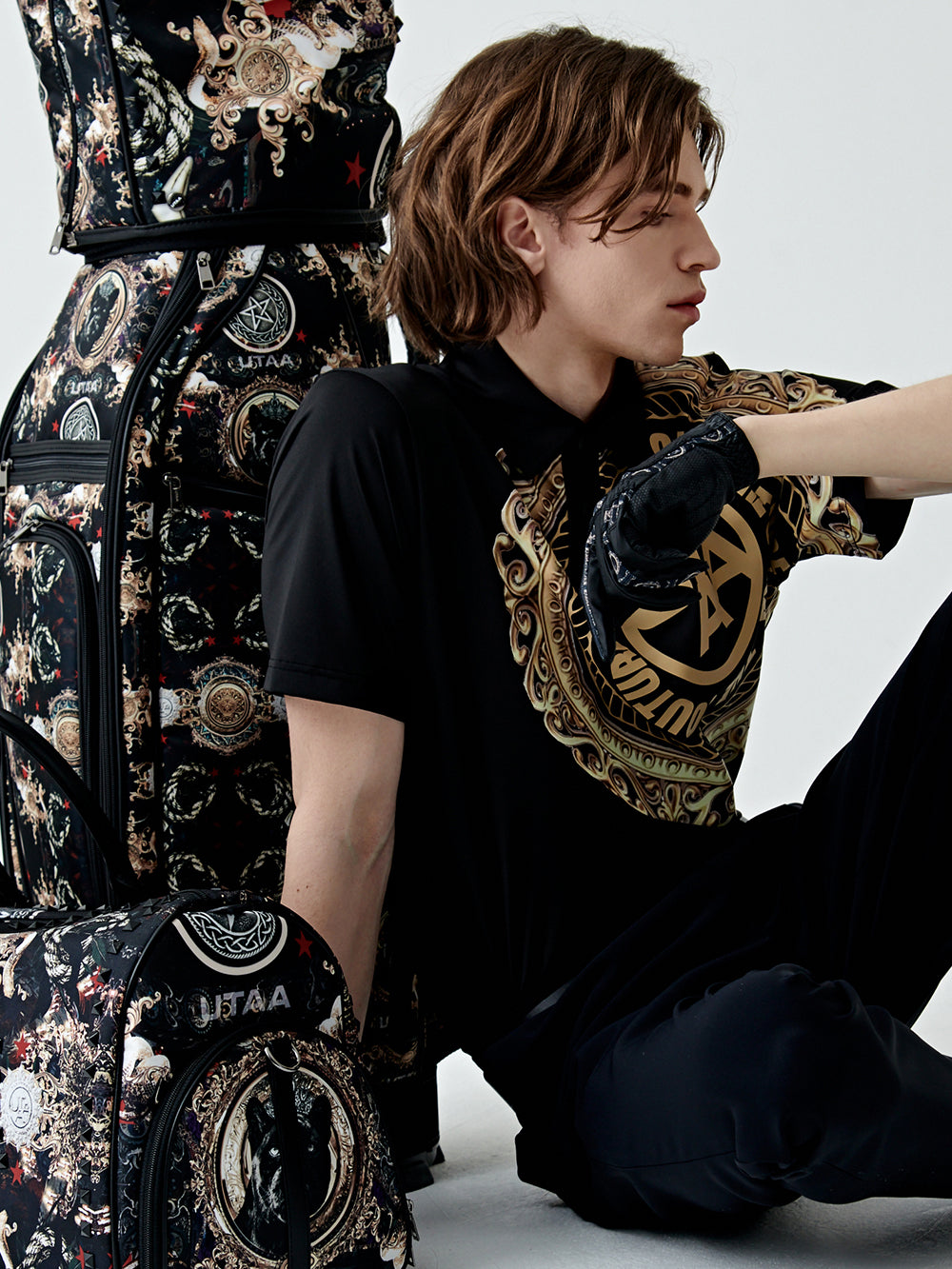 ユタ エンパイアサークルポロシャツ (男性用)