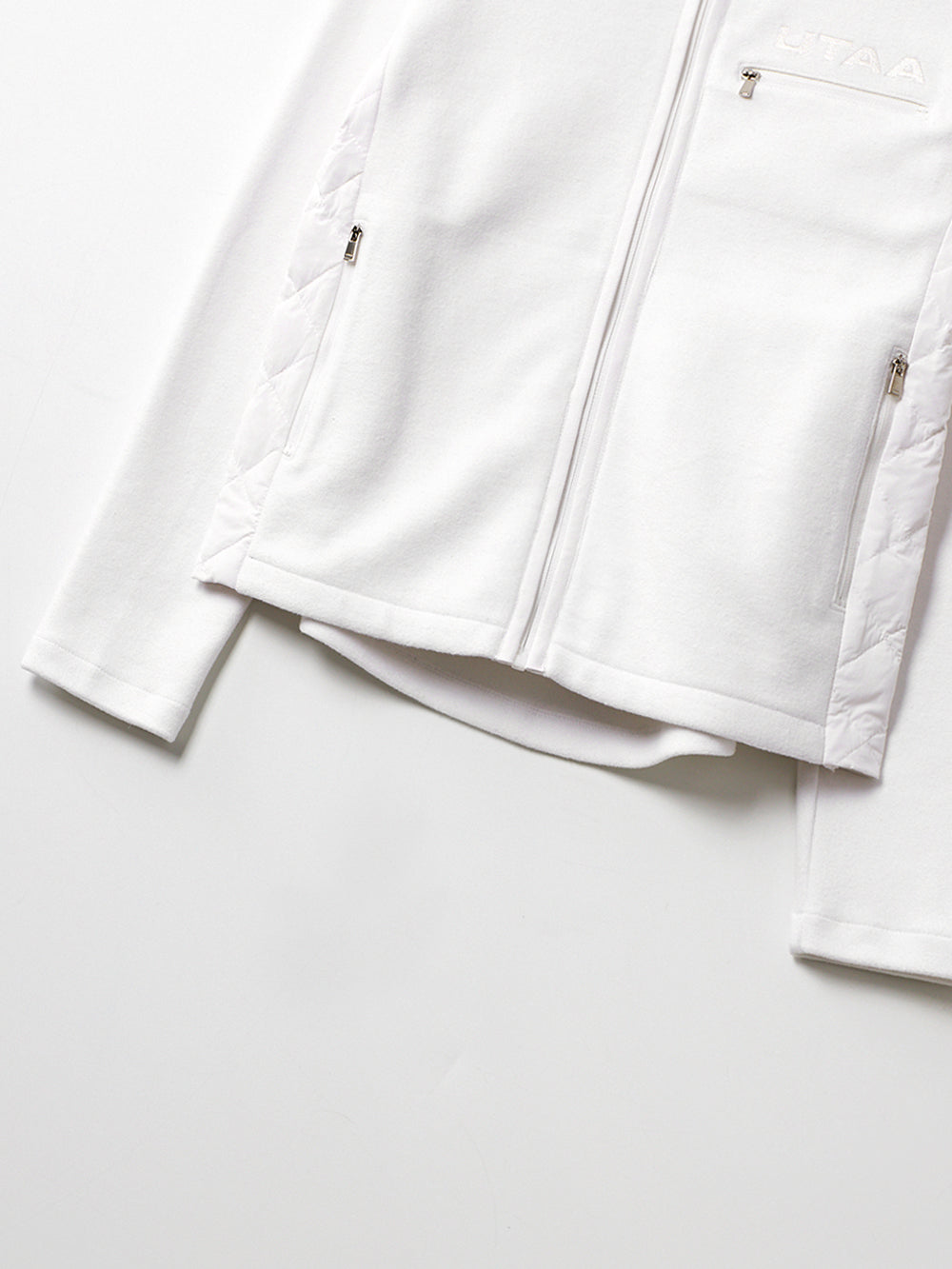 ユタ エクスポートキルティングフリースダウンジャケット (男性用)