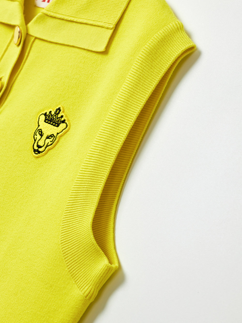 UTAA クラウンパンサーWappenニットベスト : Women's