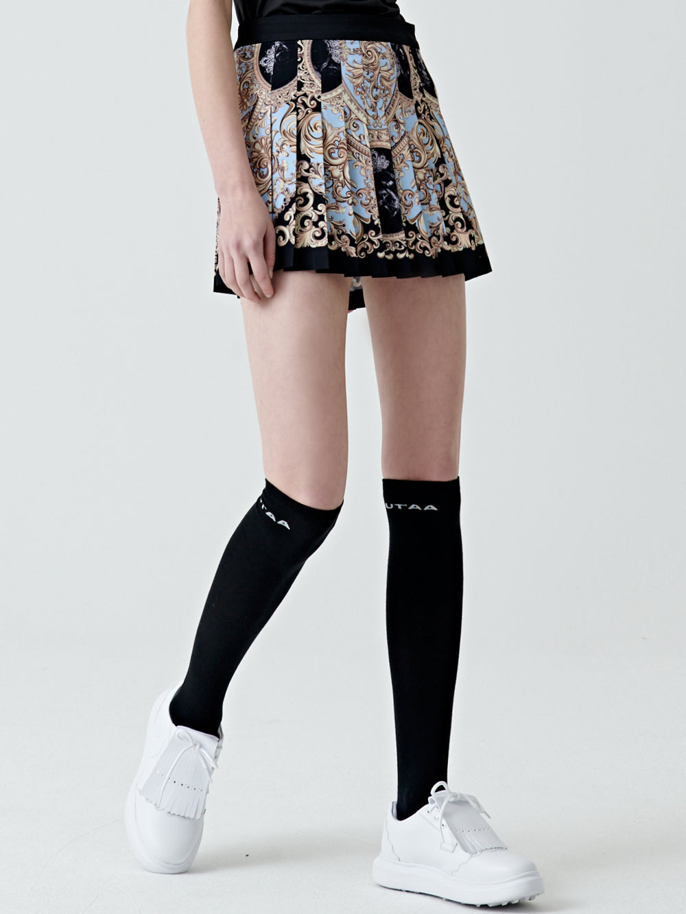 ユタ フォールディングバロックプリーツスカート