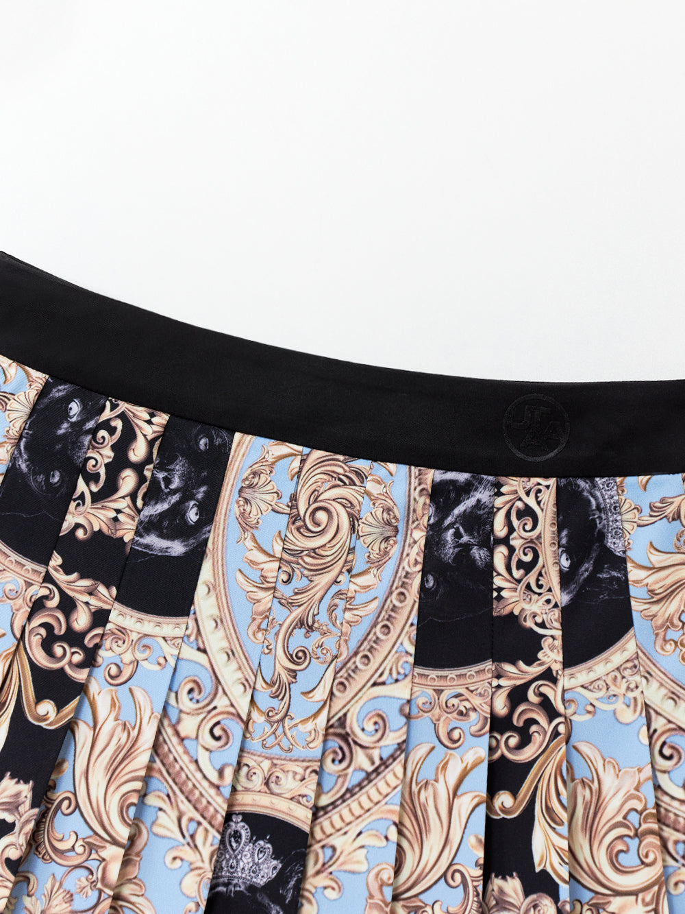 ユタ フォールディングバロックプリーツスカート