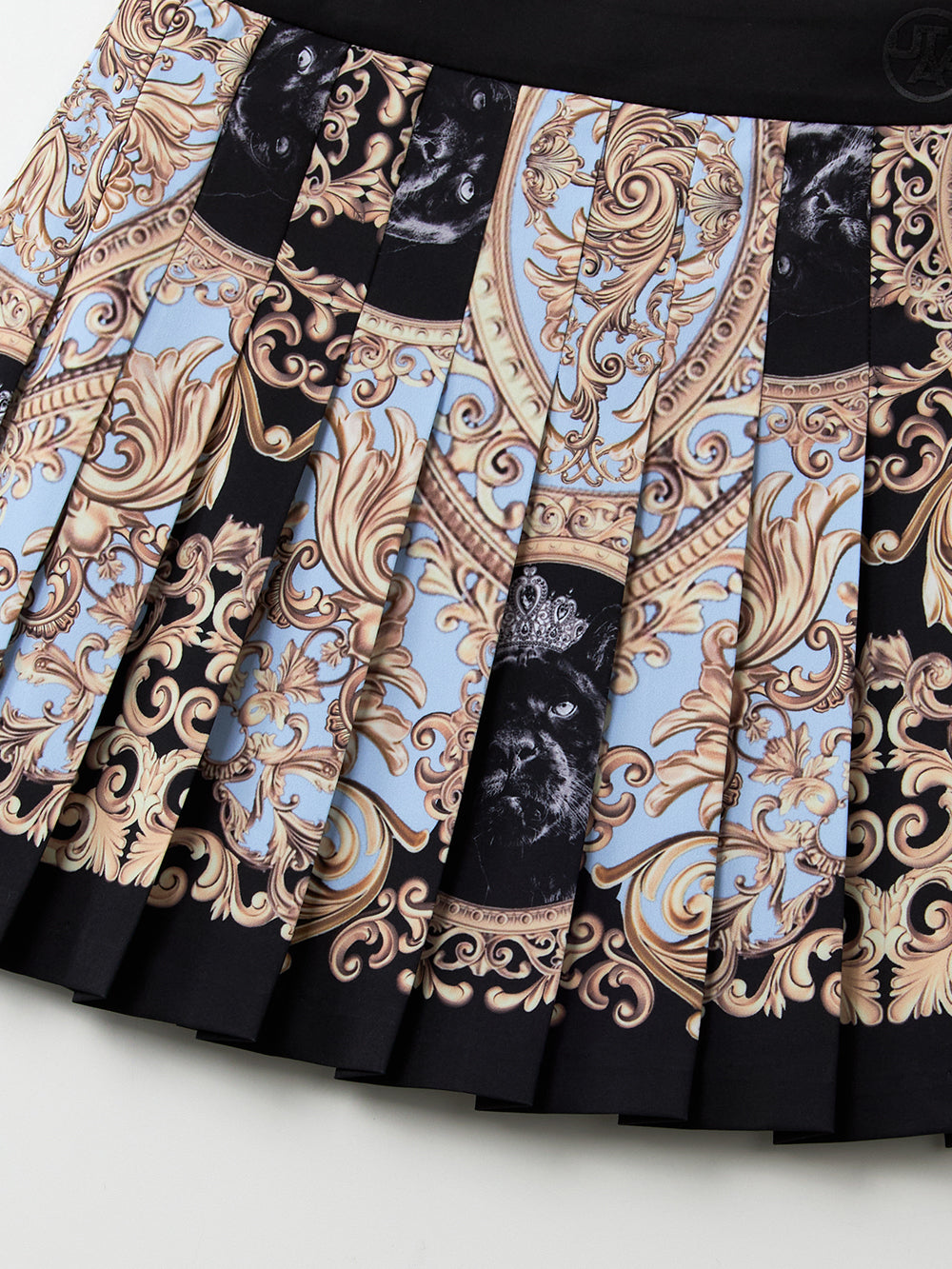 ユタ フォールディングバロックプリーツスカート