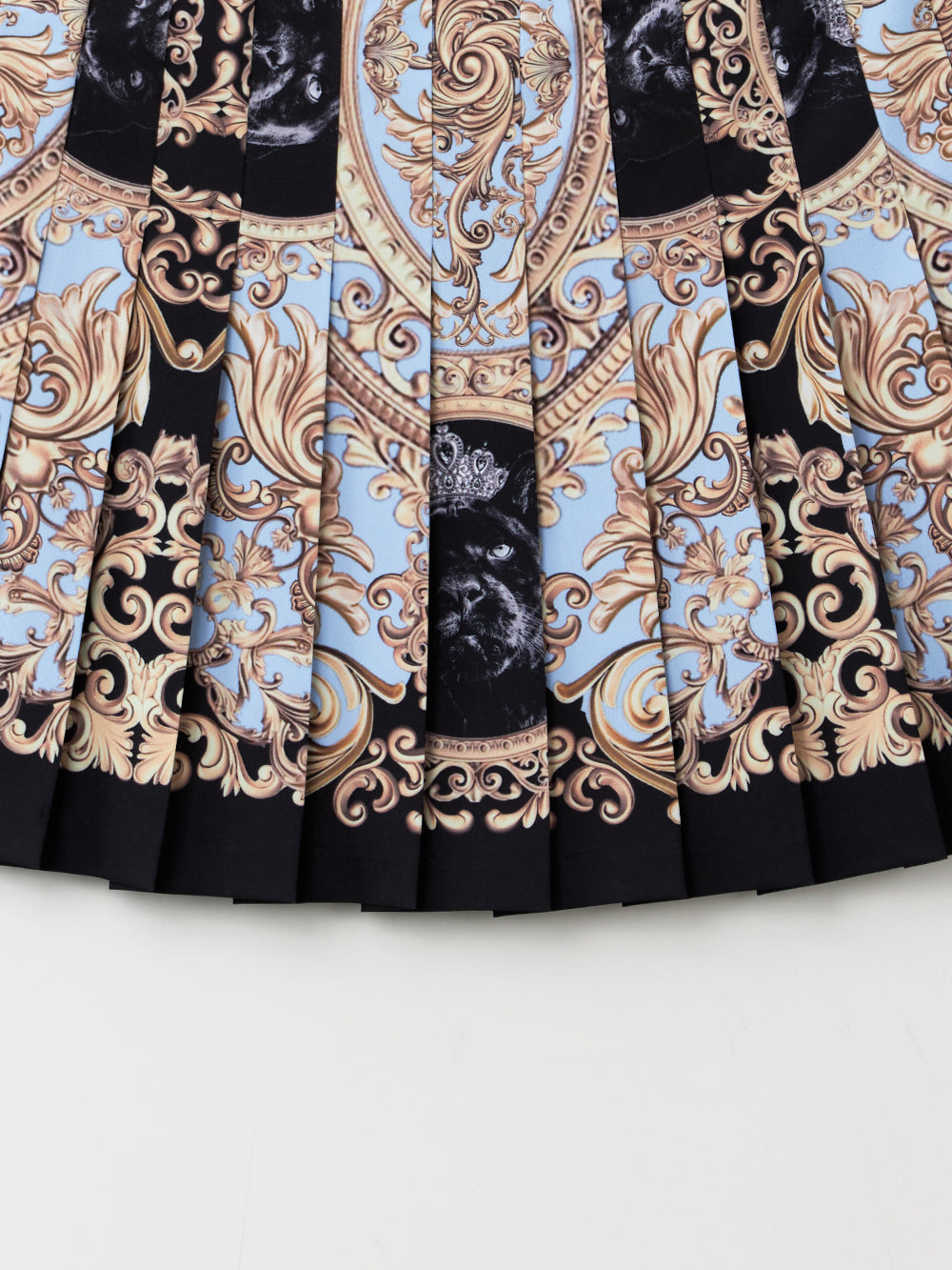 ユタ フォールディングバロックプリーツスカート