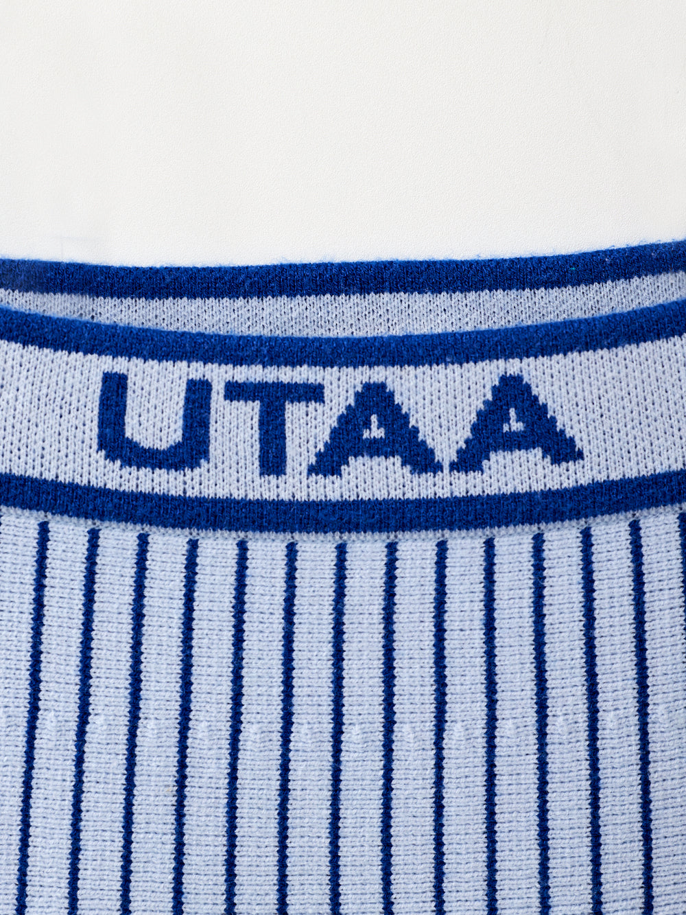 ユタ バーティカルストライププリーツロングスカート