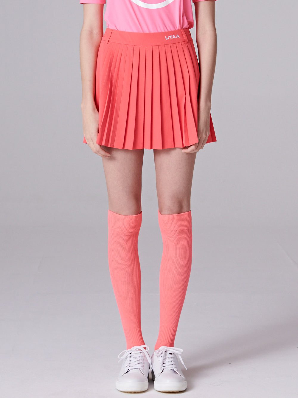 ユタ ネオンベーシックプリーツスカート