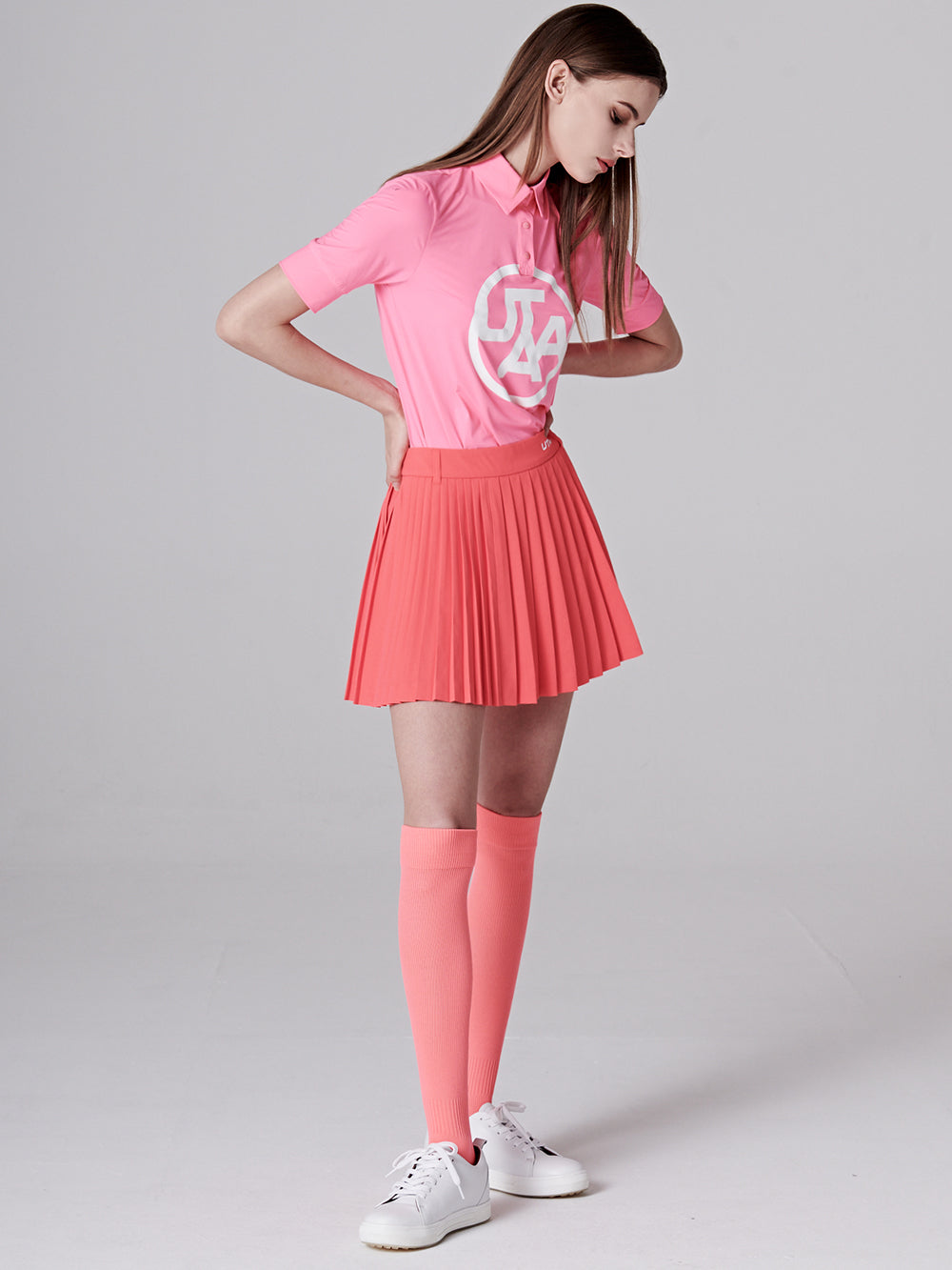 ユタ ネオンベーシックプリーツスカート