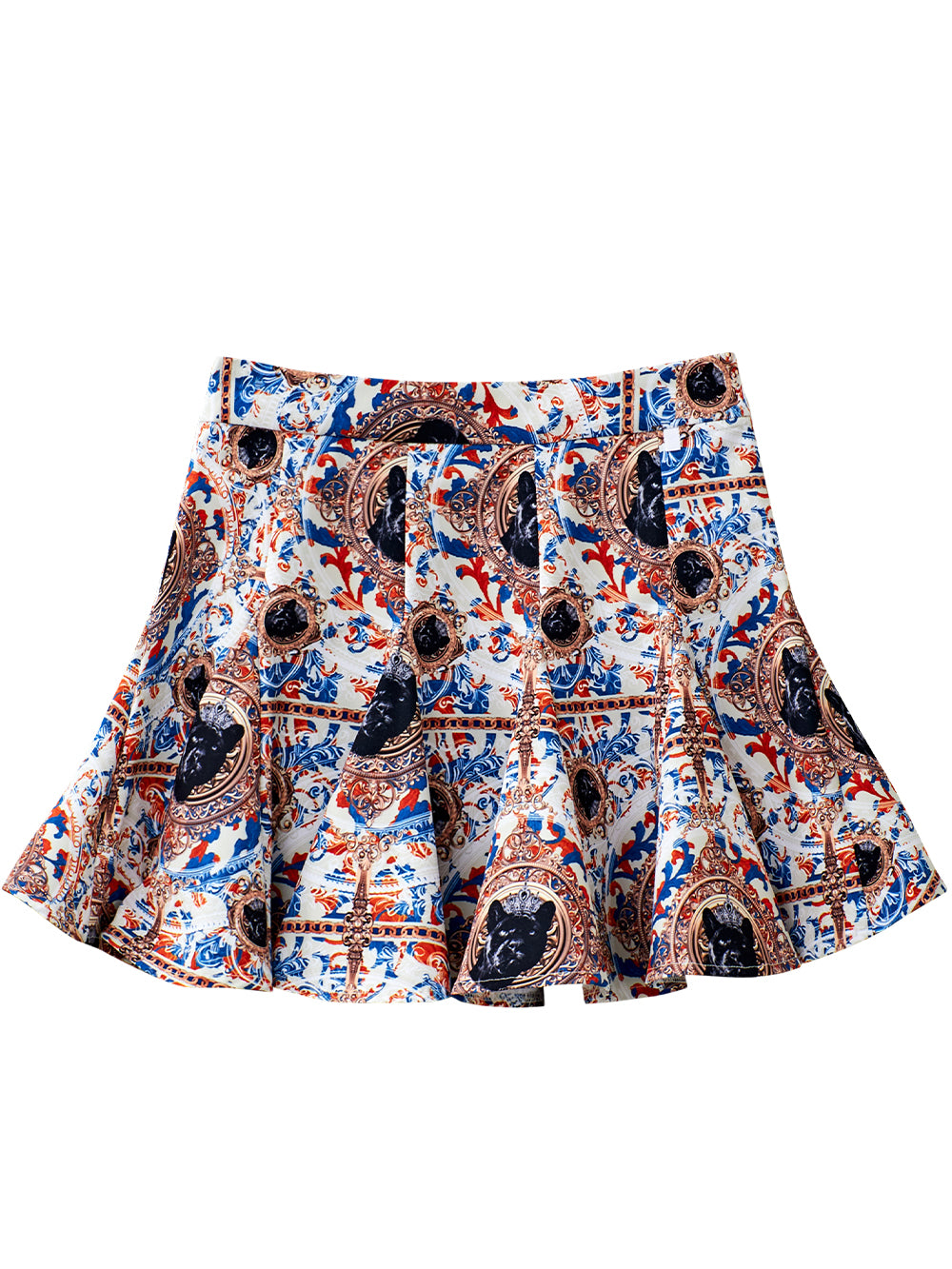 ユタ アポロバロックブルームフレアスカート