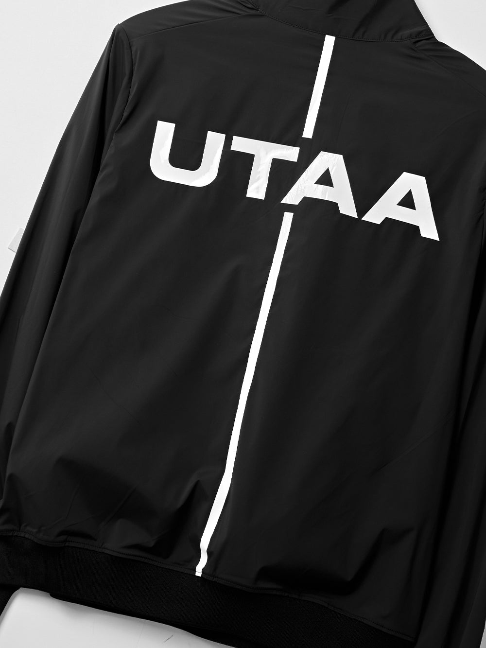 ユタ テープロゴハーフジップアップウィンドブレーカー (女性用)