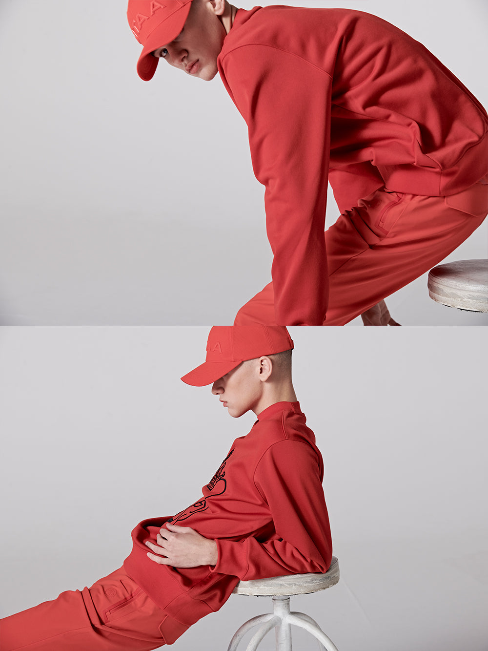 ユタ パンサーキュービッククラウンスウェットシャツ (男性用)