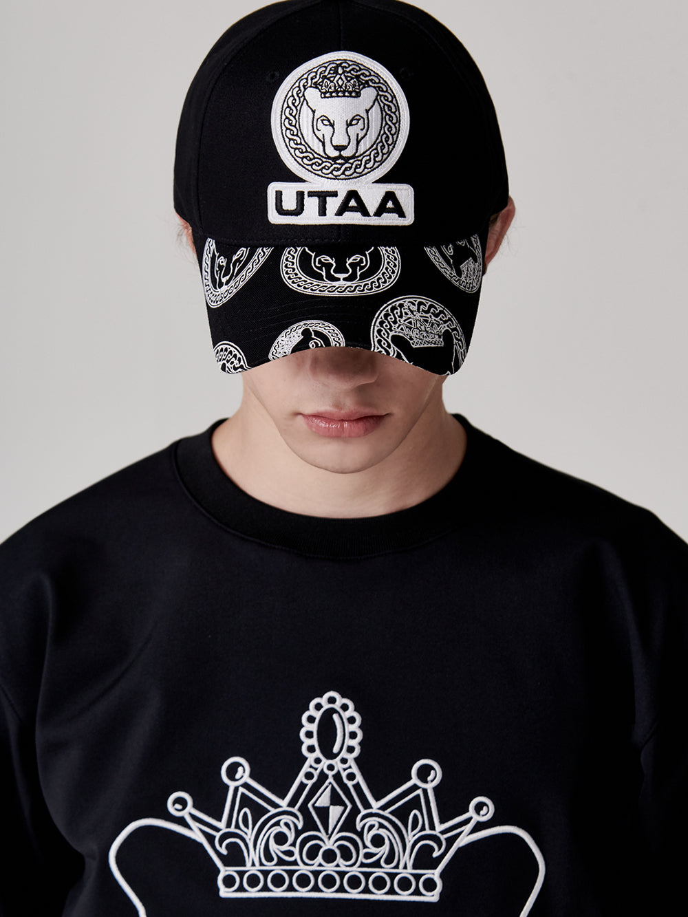 ユタ パンサーキュービッククラウンスウェットシャツ (男性用)