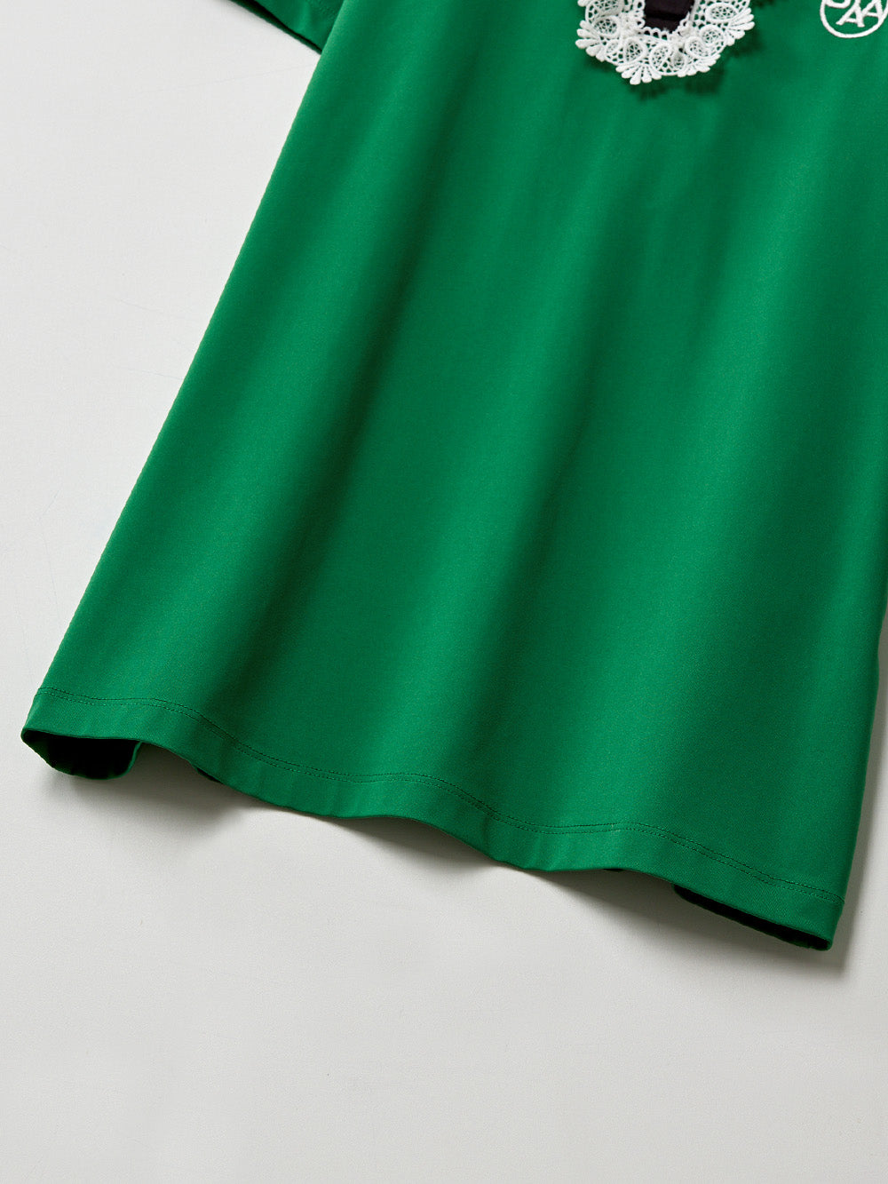 ユタ ノートルダムレースフレアPKシャツ (女性用)