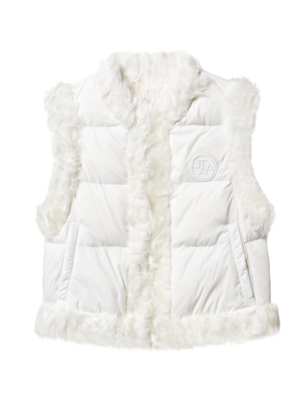 ユタ ドゥーヴェイウールリバーシブルダウンベスト (女性用)