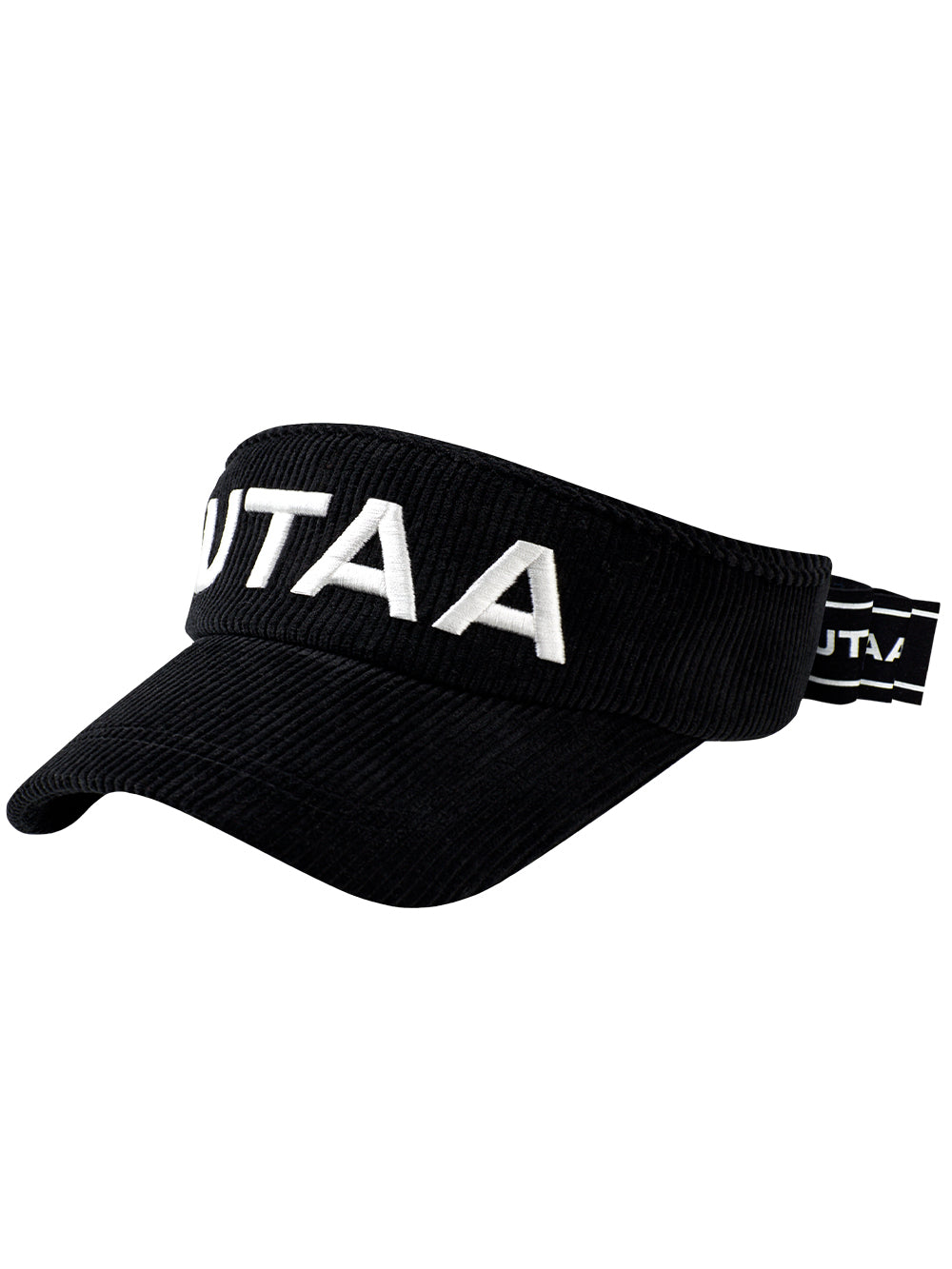 ユタ コーデュロイロゴサンバイザー (女性用)