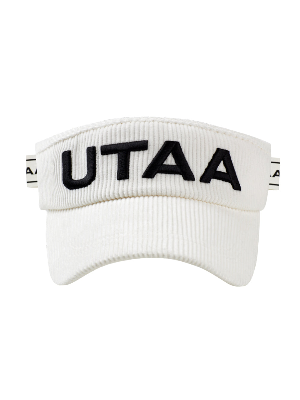 ユタ コーデュロイロゴサンバイザー (女性用)