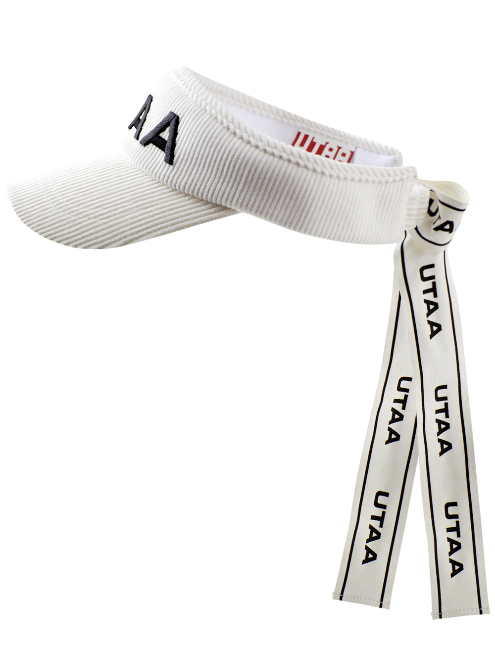 ユタ コーデュロイロゴサンバイザー (女性用)