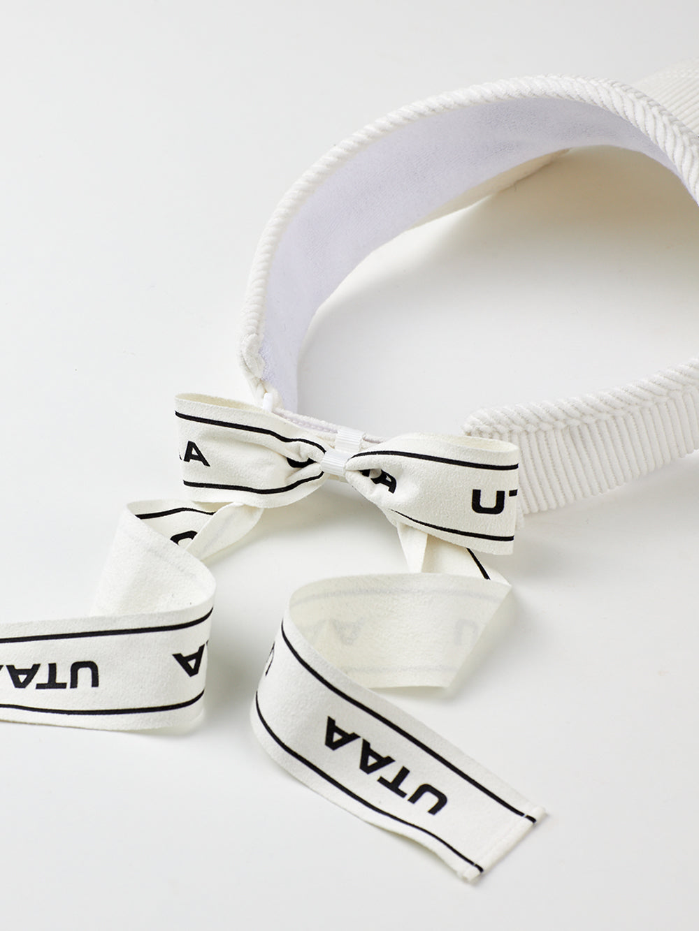 ユタ コーデュロイロゴサンバイザー (女性用)