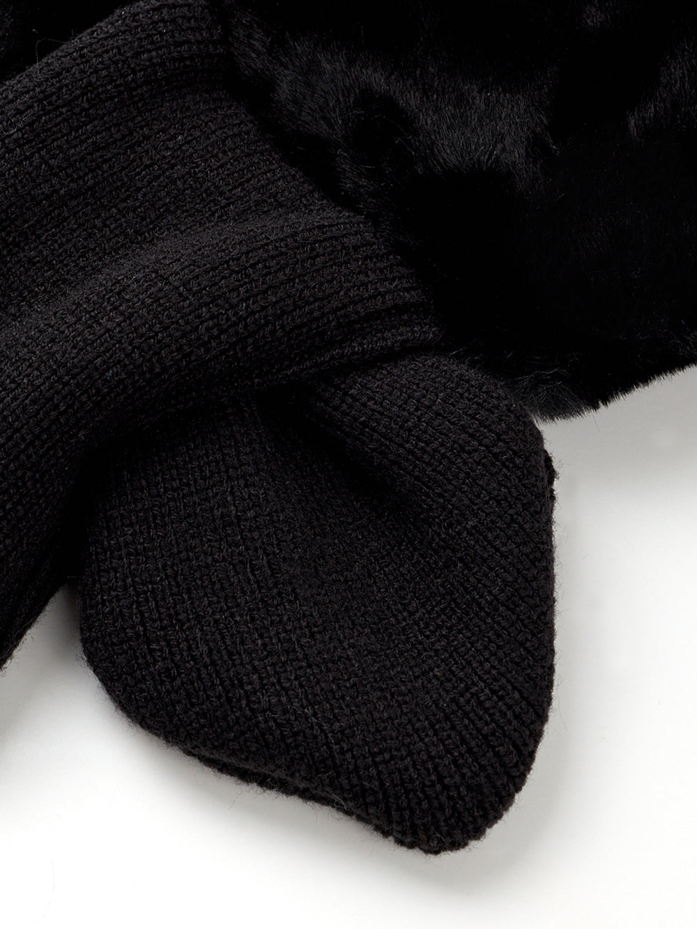 ユタ ベーシックシンボルスノーファーニットマフラー (女性用)