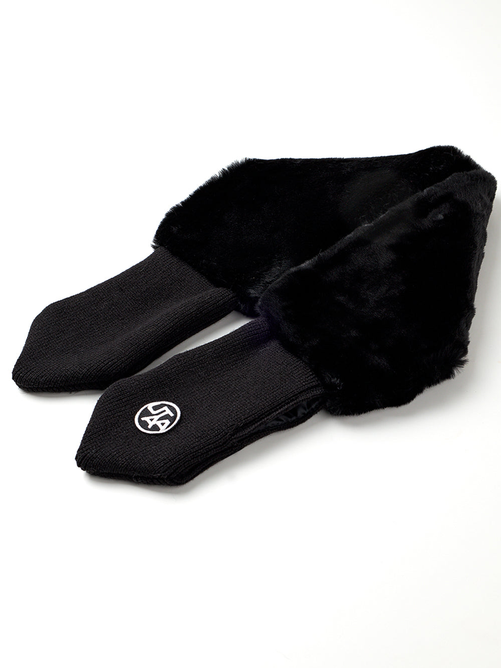 ユタ ベーシックシンボルスノーファーニットマフラー (女性用)