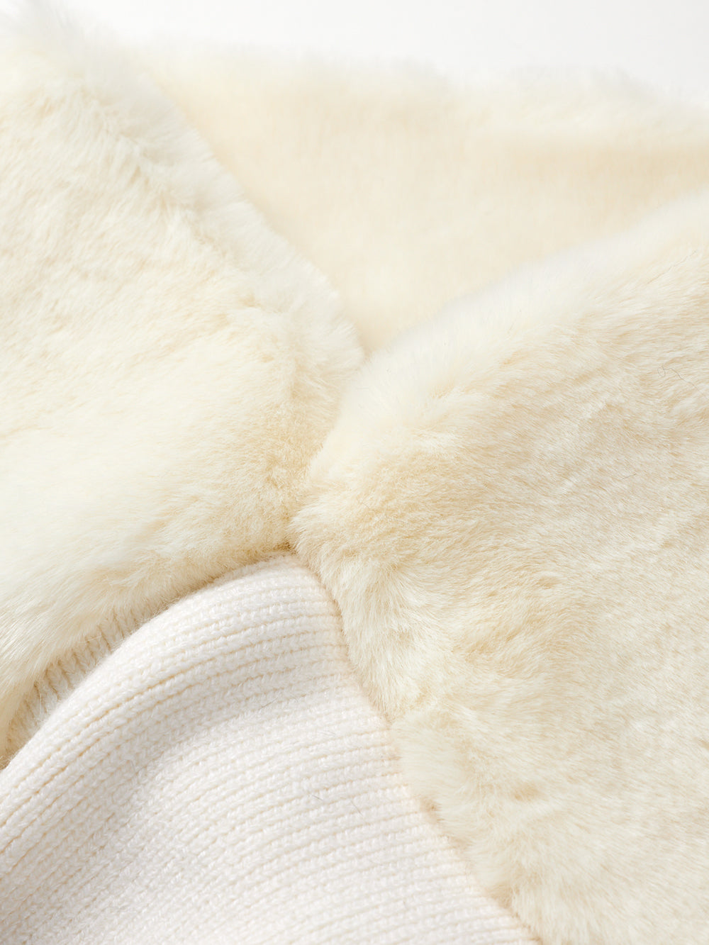 ユタ ベーシックシンボルスノーファーニットマフラー (女性用)