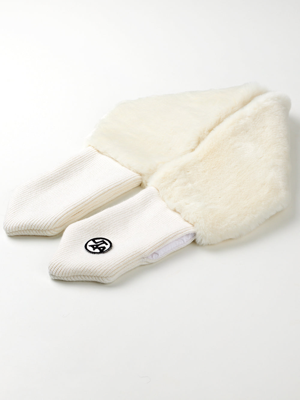 ユタ ベーシックシンボルスノーファーニットマフラー (女性用)