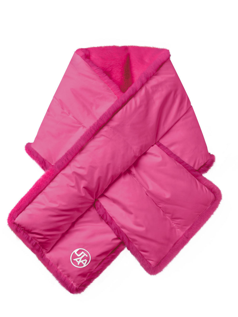 ユタ リバーシブルスノーファーダウンマフラー (女性用)