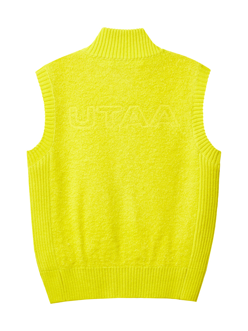 ユタ ステッチアルパカニットベスト (女性用)